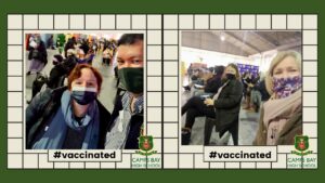 Camps Bay High School staff  delighted to get Vaccinated
