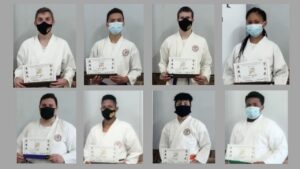 Hoërskool Adamantia Karate-leerders gradeer