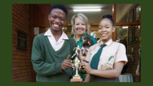 Interhouse athletics – Grenville High School athletes perform