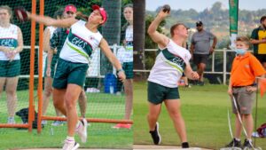 Atletiek –  Hoërskool Ermelo atlete by Rob Ferreira Atletiekbyeenkoms
