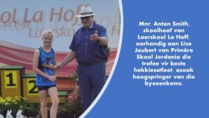Atletiek Super 8 – Primêre Skool Jordania atlete skitter