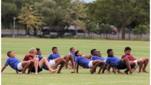 PRG Junior Rugby-akademie – Laerskool Marvin Park by oefensessie