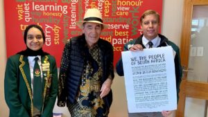 Justice Albie Sachs – Shared his life story at Camps Bay Freedom Day