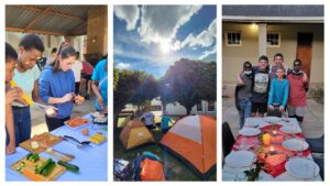 Land Service – The grade 8 members had a fun filled first camp