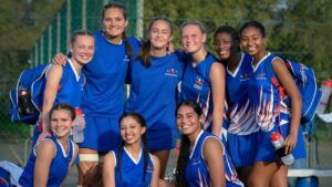 WP Netball – Lisolethu Jacobs of Edgemead High School in U.18 team
