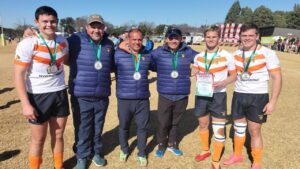 Sewes Rugby – Hoërskool Sentraal spelers in Internasionale spanne
