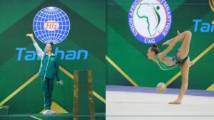 Rhythmic Gymnastics – Yulia Galukhin attended African Championships