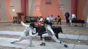 Suid-Afrika Junior skermkampioenskap – Berné Beukes wen goud
