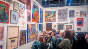 Kunsuitstalling – Hoërskool Ermelo besoek “Art Fair” in Sandton