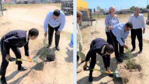 Green Fingered Learners – Minister of Agriculture visits Curro Delft
