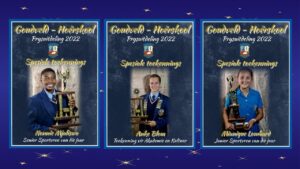 Prysuitdeling – Hoërskool Goudveld se spesiale toekennings