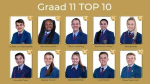Top 10 Akademie – Hoërskool Witteberg Top Rresteerders 2022