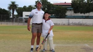 Skole krieket – Laer Volkskool Graaff-Reinet skitter