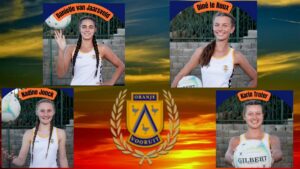 OMS Netbal – Hoër Meisieskool Oranje 1ste span 2024