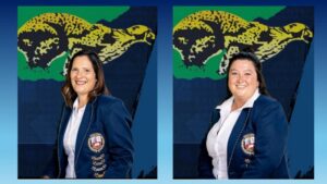 Vrystaat Atletiekspan – Hoërskool Goudveld atlete in span