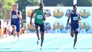SA Atletiekkampioenskap – Hoërskool Jim Fouché leerder skitter
