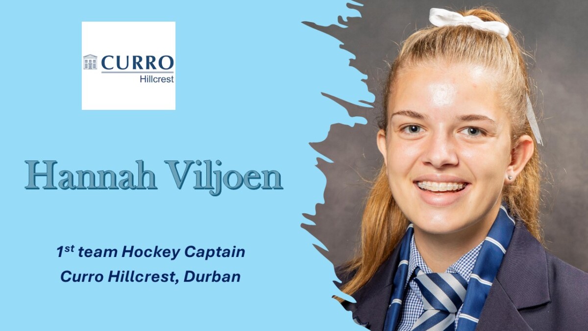 Hockey Captain – Meet the 1st Team Hockey Captain Curro Hillcrest
