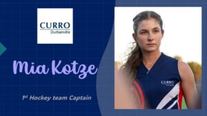 Hockey Captain – Meet Mia Kotze Curro Durbanville 1st hockey team
