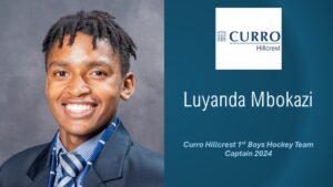 Hockey Captain – Meet Luyanda Mbokazi 1st Team Curro Hillcrest