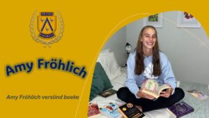 Amy Fröhlich verslind boeke – Sekondêre Meisieskool Oranje