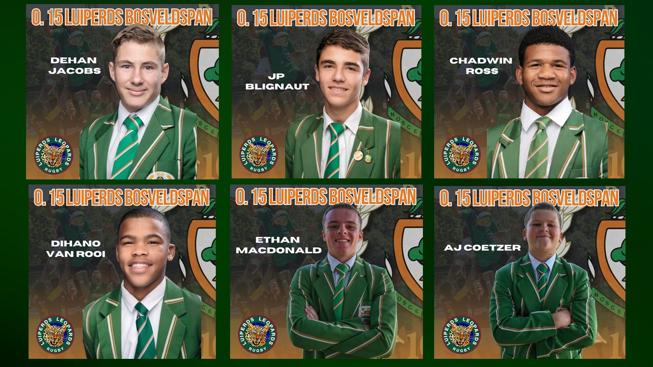 Luiperds Bosveld Rugbyspan - Hoërskool Rustenburg
