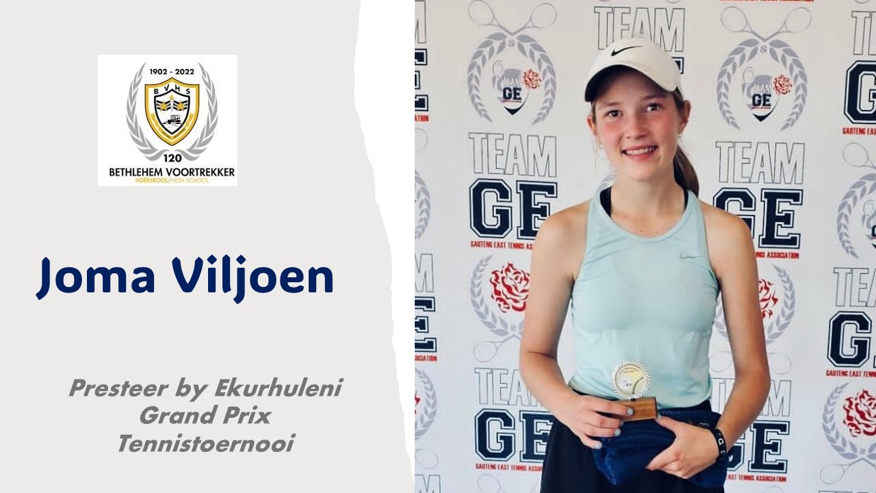 Ekurhuleni Grand Prix Tennistoernooi – BVHS – BVHS