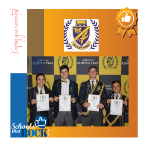 Graad 12 Meriete-toekennings – Hoërskool Kemptonpark