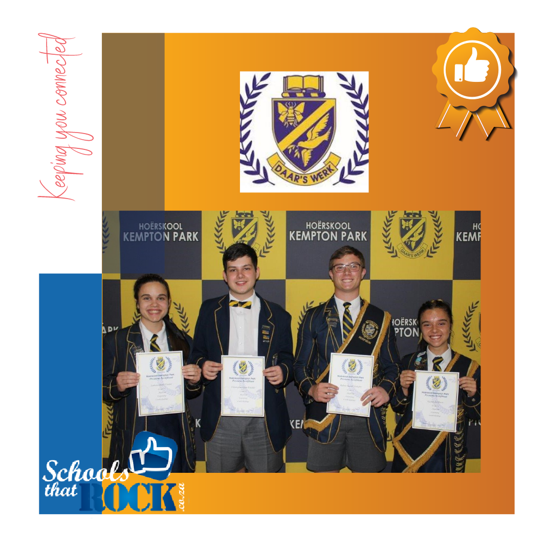 Graad 12 Meriete-toekennings - Hoërskool Kemptonpark
