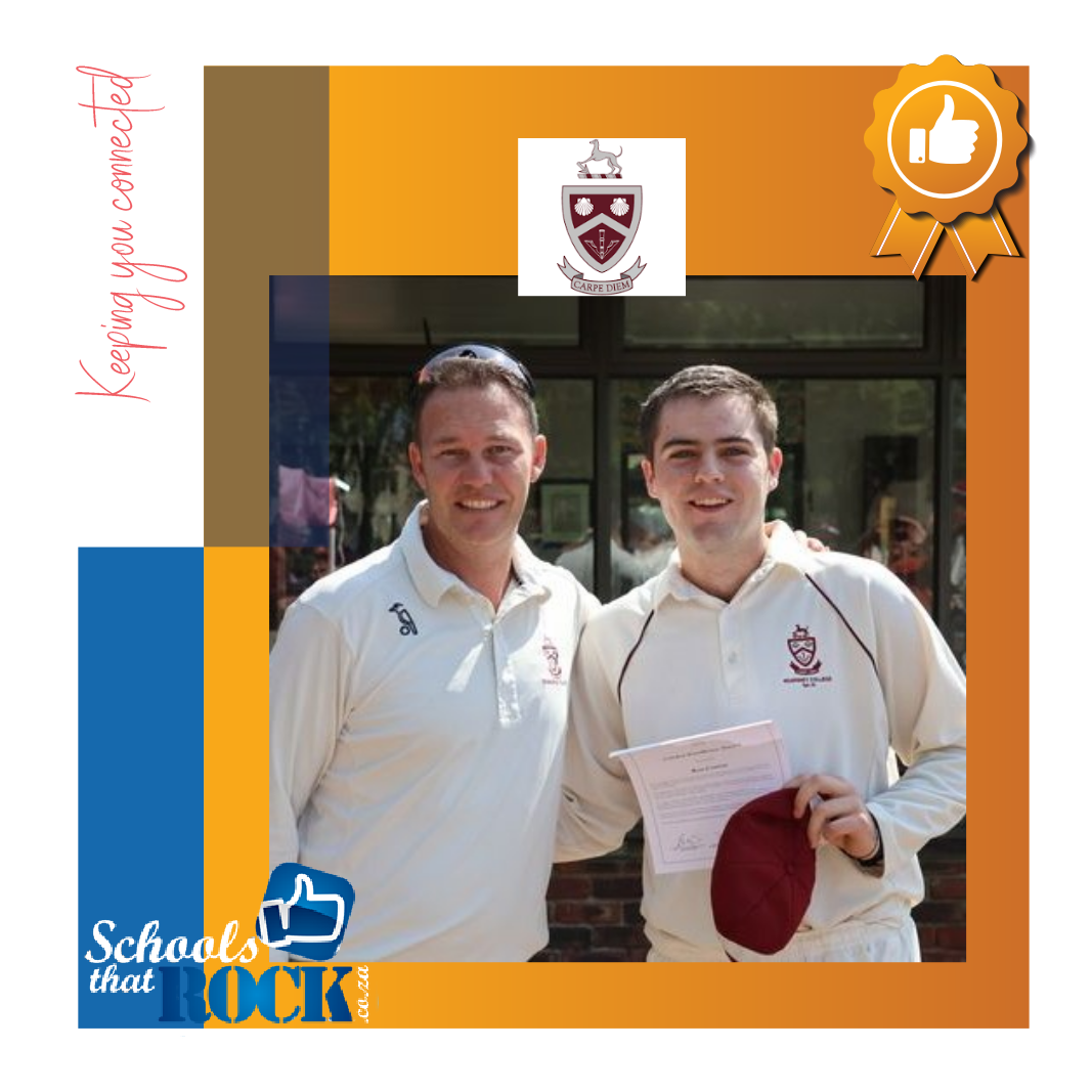 Highest-capped Cricket player - Kearsney College