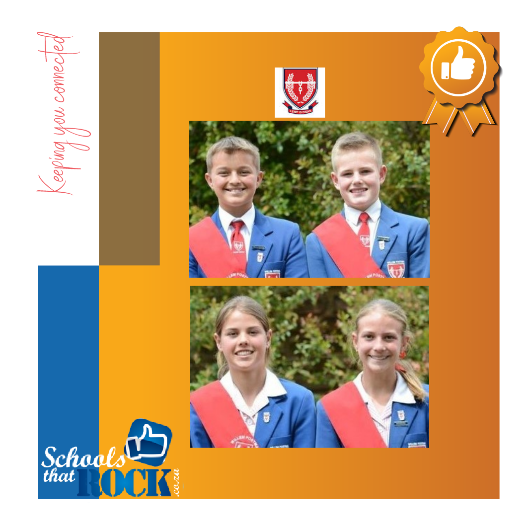 Hoofleiers 2025 - Primêre Skool Willem Postma