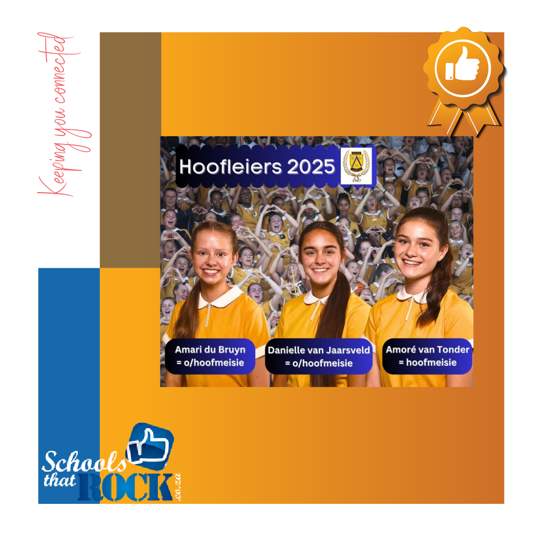 Hoofleiers en Leiers 2025 - Sekondêre Meisieskool Oranje