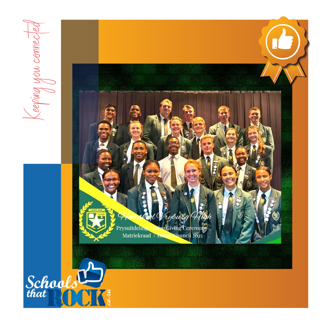 Matriekraad 2025 - Hoërskool Vryburg