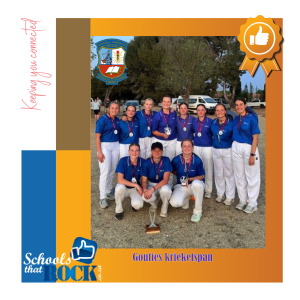 Meisies-krieket – Hoërskool Goudveld teen Welkom Gimnasium