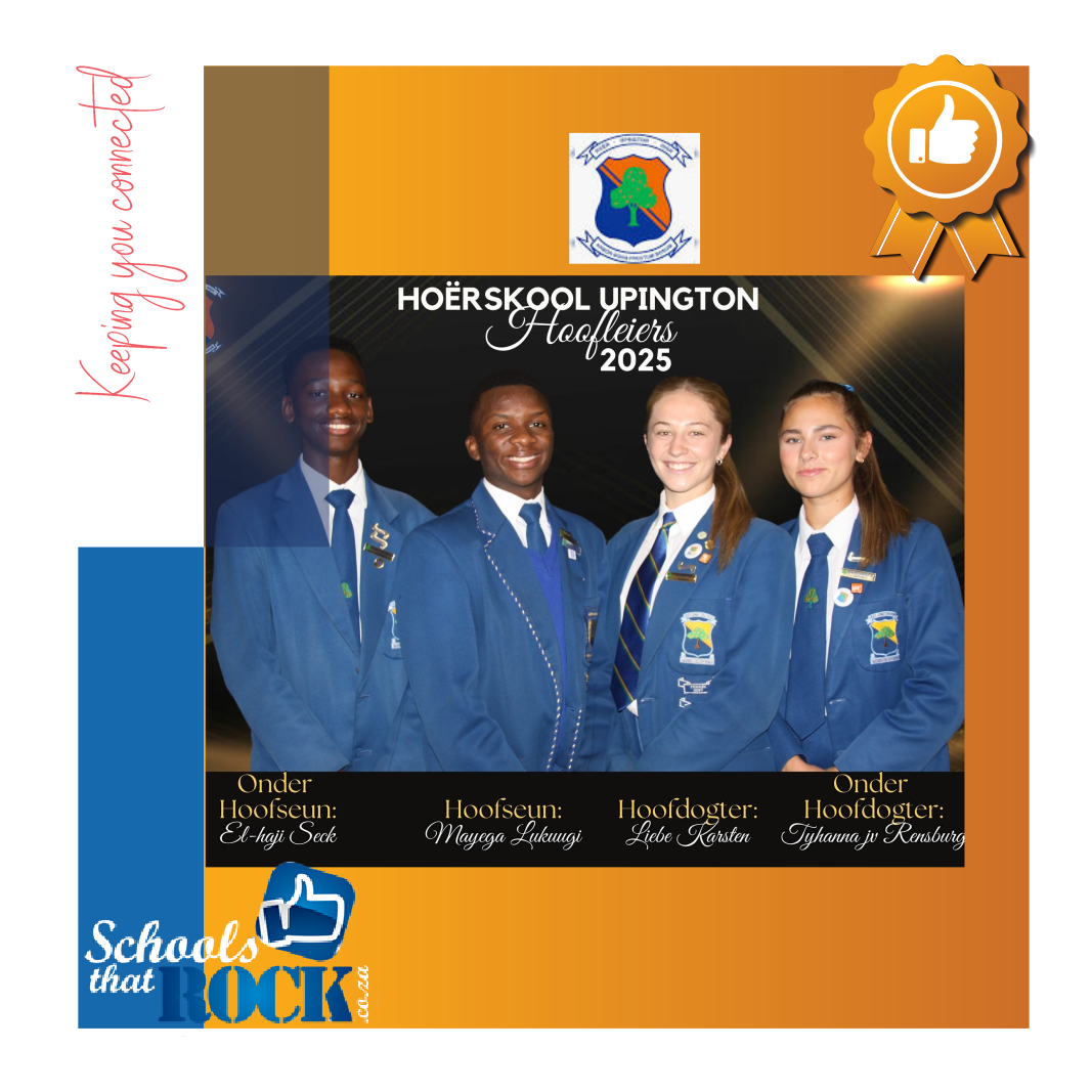 Studenteraad 2025 - Hoërskool Upington