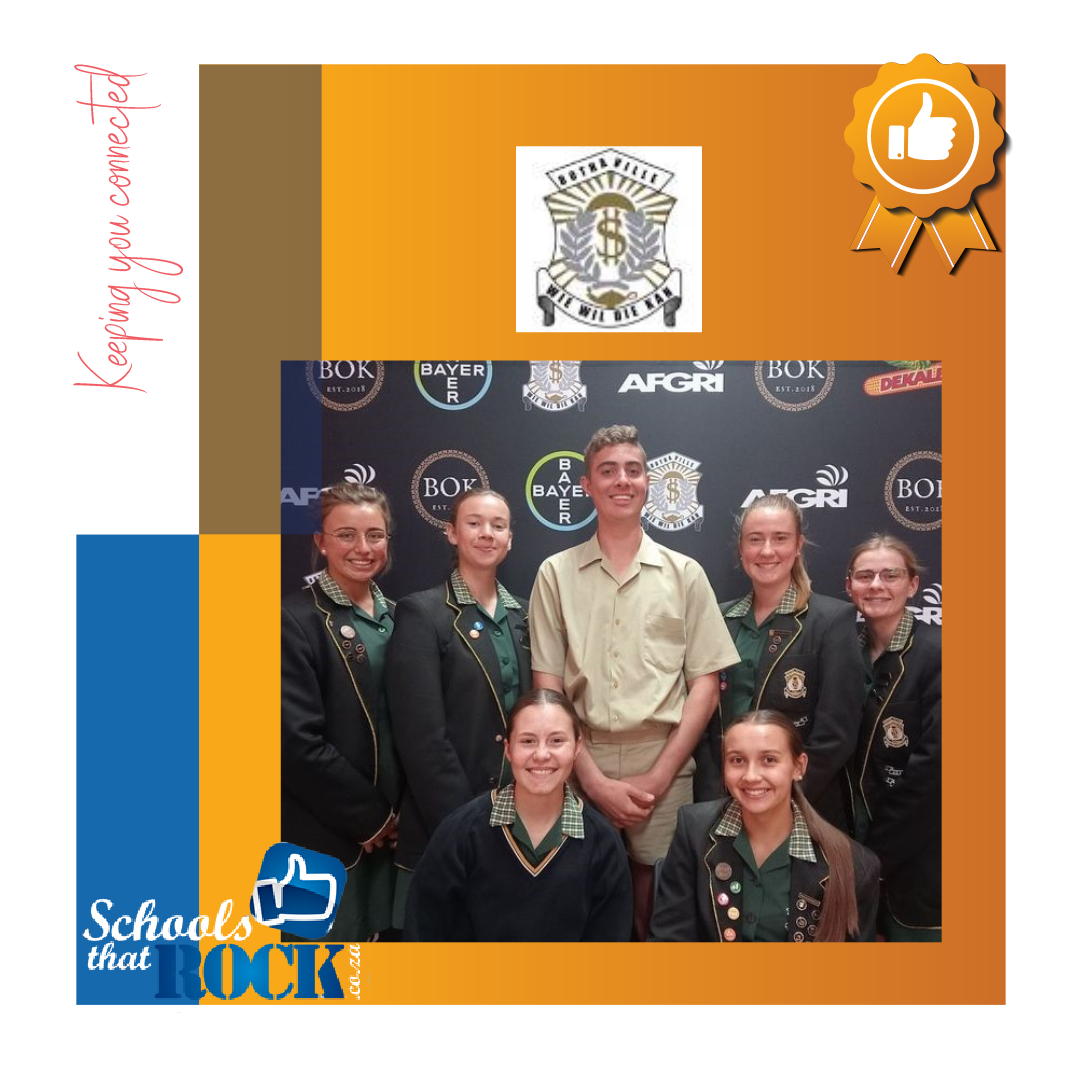 VCSV bestuur 2025 - Hoërskool Bothaville