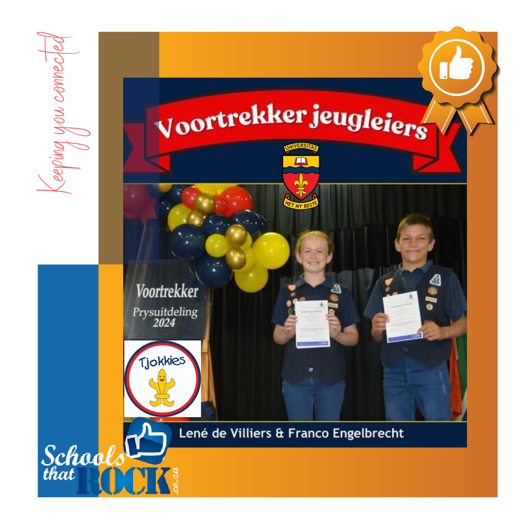 Voortrekker jeugleiers 2025 - Primêre Skool Universitas