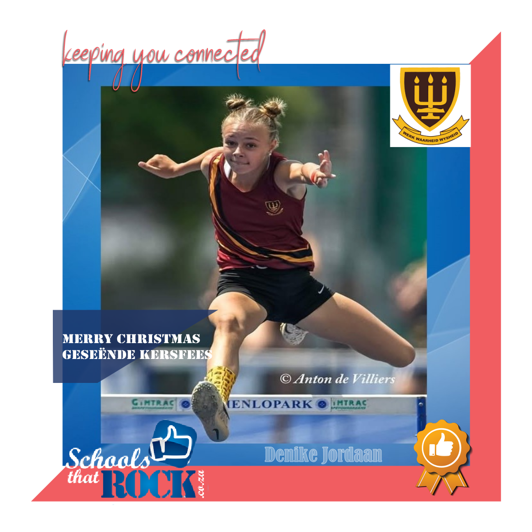 Atletiekprestasies - Denike Jordaan, Hoërskool Wesvalia