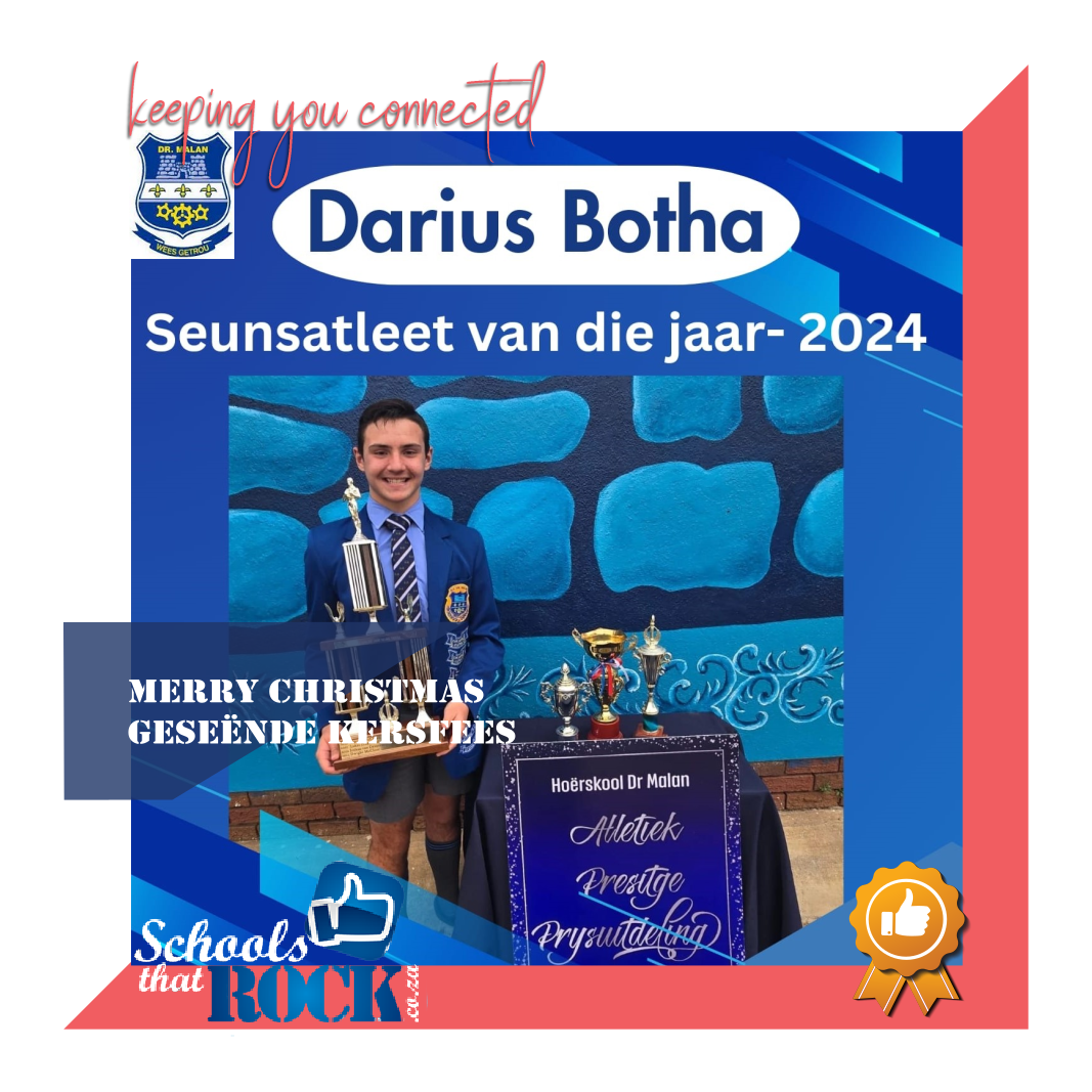 Seuns-atleet van die jaar - Hoërskool Dr Malan