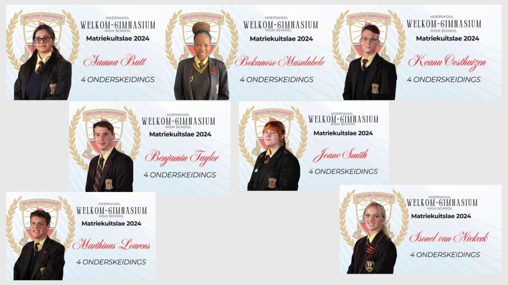 Matrieks Presteer - Welkom Gimnasium