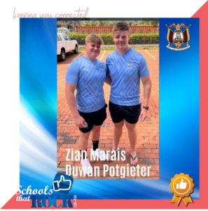 Eerstespan Rugbyspelers na Unies – Hoërskool Dr EG Jansen