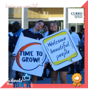 Grade 8 Learners Welcomed – Curro Durbanville