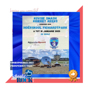 KOVSIE SMASH Krieketreeks 2025 – Hoërskool Fichardtpark