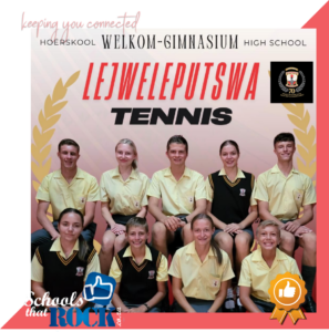 Lejweleputswa Tennisspanne vir 2025 – Welkom Gimnasium