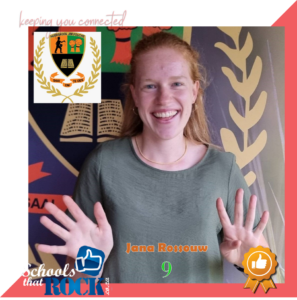 Matriek 2024 uitslae – Hoërskool Jim Fouché