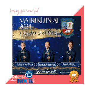 Matriekuitslae 2024 – Hoërskool Goudveld