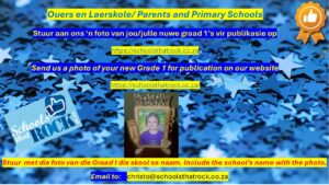 Graad 1’s/ Grade 1’s – Laerskole/ Primary schools