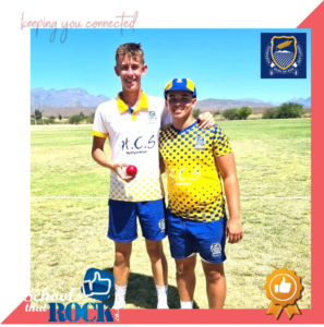Skole krieket – Hoërskool Swartland teen Augsburg Gimnasium