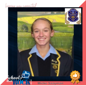 Hoofdogter 2025 – Hoërskool Bredasdorp