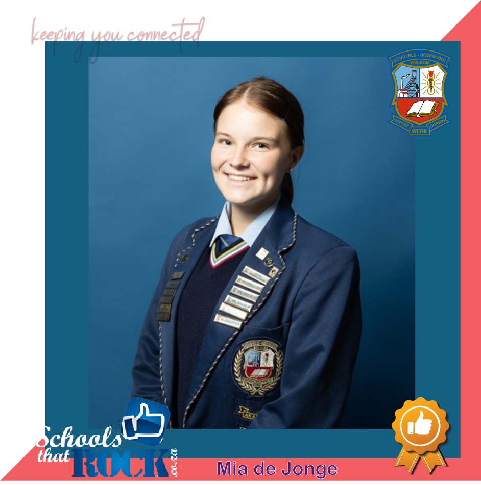 Hoofdogter 2025 - Hoërskool Goudveld