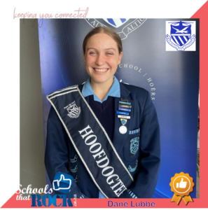 Hoofdogter 2025 – Hoërskool Punt Mosselbaai